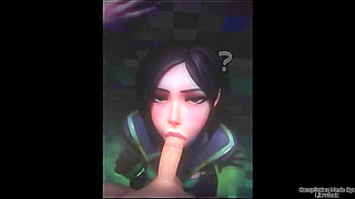 Viper Claims Her Prey with Fiery Lust in Hot Valorant Hentai Action
