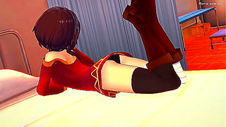 Megumins Peaceful Nap Turns into a Hot Tryst – Explosive Desires Unleashed