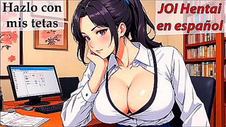 Busty Office Babe Shares Steamy Cream Pie Moment in Forbidden Joi Fantasies
