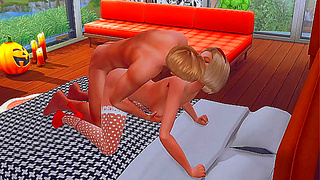 Ken Witnesses Barbies Steamy Anal Delight in Curvy Hentai Dreamland