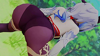 Voluptuous Hentai Beauties Sway Their Lush Hips in Tempting Display