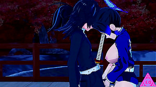 Shinobu Giyus Forbidden Lust Ignites in Hot Demon Slayer Tryst
