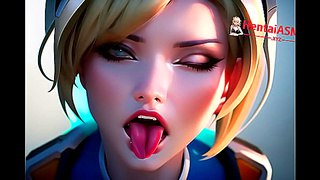 Hentai Cosplay Seduction with Whispered Desires Sensual Moans ASMR