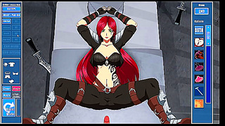 Katarina Tempts Foes into Submission with Sultry Power in League Hentai Quest