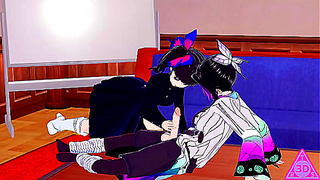Kanao Shinobu Embrace Dark Desires as Demons in Forbidden Lust Tale