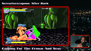 Seductive Hentai Warriors Clash in Steamy Lesbian Battle Royale