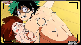 Deku Urarakas Forbidden Lust Ignites in Steamy Heroes Academy Night