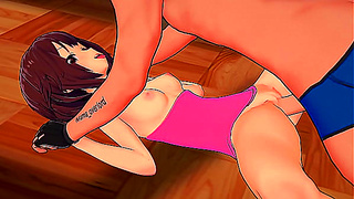 Megumins Busty Charm Unleashed in Hot Konosuba Hentai Encounter