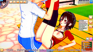 Megumins Forbidden Lust Ignites in Steamy KonoSuba Erotic Adventure