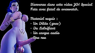 Widowmaker Teases Lover in Sensual French Fantasies - Overwatch Hentai Joins In