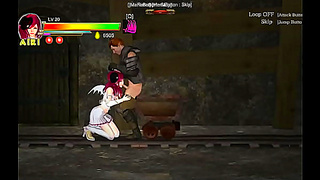 Airi Tempts the Lonely Miner in Hot Hentai RPG Encounter