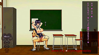 College Cutie Seduces Lover in Hot Hentai RPG Encounter