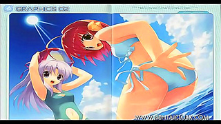 Busty Ecchi Girls Heat Up Animated Nights in Wild Hentai Fun