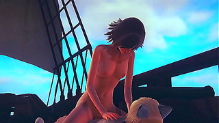 Maiden Takes Control in Hot Boating Adventure – Seductive Hentai Fantasies