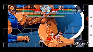 Athena Seduces Joe in Hot KOF Fantasy Scene