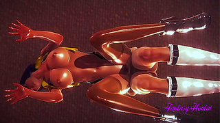 Faye Valentines Hot Blowjob Turns Into Wild Ride in Cowboy Bebop Hentai