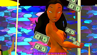 Latina Goddesses Clash in Steamy Strip Club Encounter Full of Curves Heat
