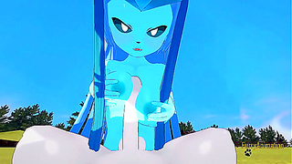 Cinderace Melts Glaceons Chill with Blazing Desire – Steamy Encounter Explodes