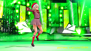 Uimamas Seductive Dance Ignites Fantasies in Vivid MMD Animation