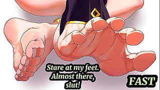 Submissive Boys Sensory Overload: Feet Pits Domination Hentai Fantasy