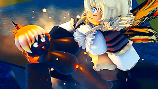 Godzilla Mothra Collide in Hot Roblox Battle Lust