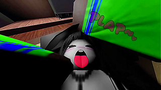 Voluptuous Latina Rides Massive BBC in Hot Roblox Fantasy Encounter