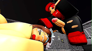 Adorable Roblox Babe Craves Hard Anal — Fulfilling Her Wildest Desire