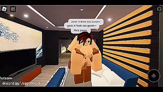 Roblox Friends Share Steamy Moment in Cozy Condo Escape