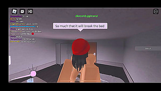 Roblox Girl Swept Away by Hot Virtual Encounter in Digital Fantasy Realm