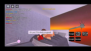 Roblox Gamers Steamy Night Escapade in Virtual Reality Fantasy