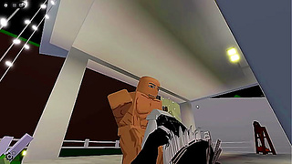 Steamy Roleplay Escalates with Blushing Poses in Brookhaven Nights