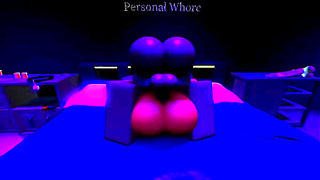 Ebony Stud Dominates in Steamy Roblox Hentai Fantasy Encounter