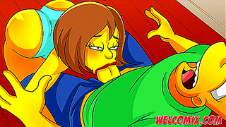 Stepmom Temptation: Hot Springfield Nights in This Steamy Hentai