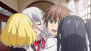 Schoolgirls Seduce Strict Sensei in Hot Forbidden Classroom Fantasy