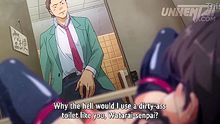 Steamy College Bathroom Encounter Turns into Wild Hentai Group Fun