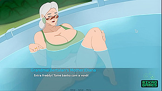 Step-Grandma Unleashes Her Dark Cravings in Steamy Milf Hentai Encounter