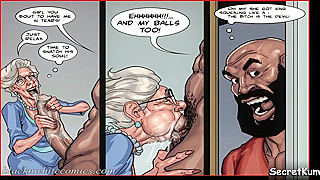 Step-Granny Explores Taboo Desires in Sensual Hentai Milf Art Encounter