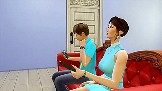 Stepmom Seduces Lonely Stepson in Forbidden Hotel Encounter