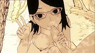 Anime Vixen Tempts Youthful Heart into Fiery Romance Under Moonlight