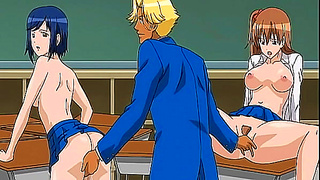 Students Give Into Temptation in Hot Schoolroom Fantasy - Uncut Action