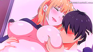 Anime Hentai, hot wife with her br.. porn