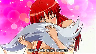 Hentai teen fucks redhead on the beach