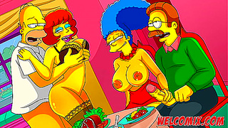 Swap Wives Sparks Chaos Desire in This Steamy Simptoons Parody