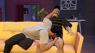 Mystery Meets Desire: First Time 3D Gay anal With A Hot Stranger