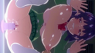Chizuru Indulges in Secret Desires with Hot Blowjob Fantasies in Hentai Worlds