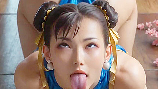 Chun-Li Unleashes Wild Ahegao Desires in Hot Uncensored Liaison