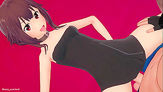 Megan Strips Down Megumins Desire in Hot Love Hotel Tryst