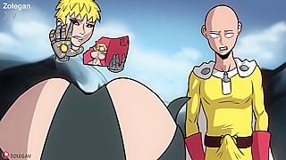 Tatsumaki Takes Control in Steamy Saitama Showdown – Horny Hentai Heat