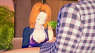 Busty Teen Lured by Rigid Shaft Beside Glistening Waters – Steamy Encounter