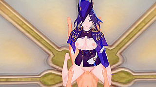 Clorinde Begs for You in Hot 3D Hentai Tryst